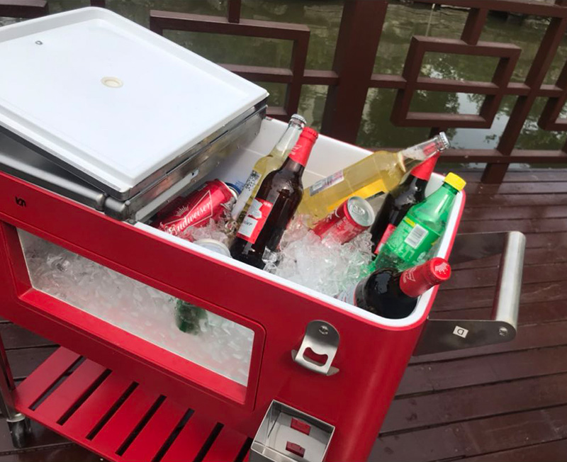 HOW TO DEFROST THE PARTY COOLER CART?