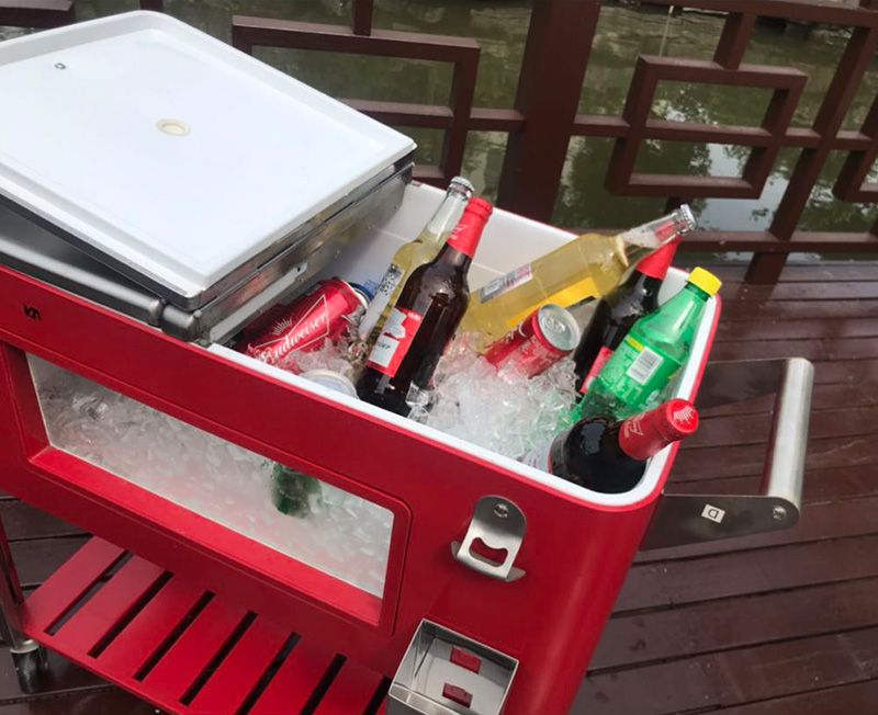 The Cooler Cart is An Ideal Tool for Cooling Beverage Beer